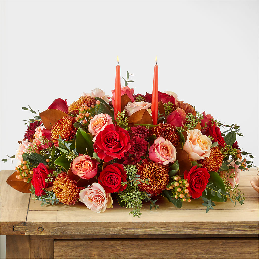 Gather Near Centerpiece –  The Flower Garden, Nettleton MS