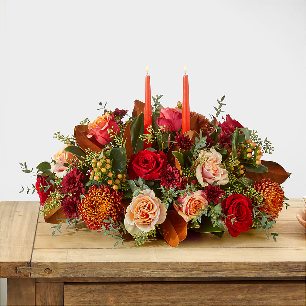 Gather Near Centerpiece –  The Flower Garden, Nettleton MS