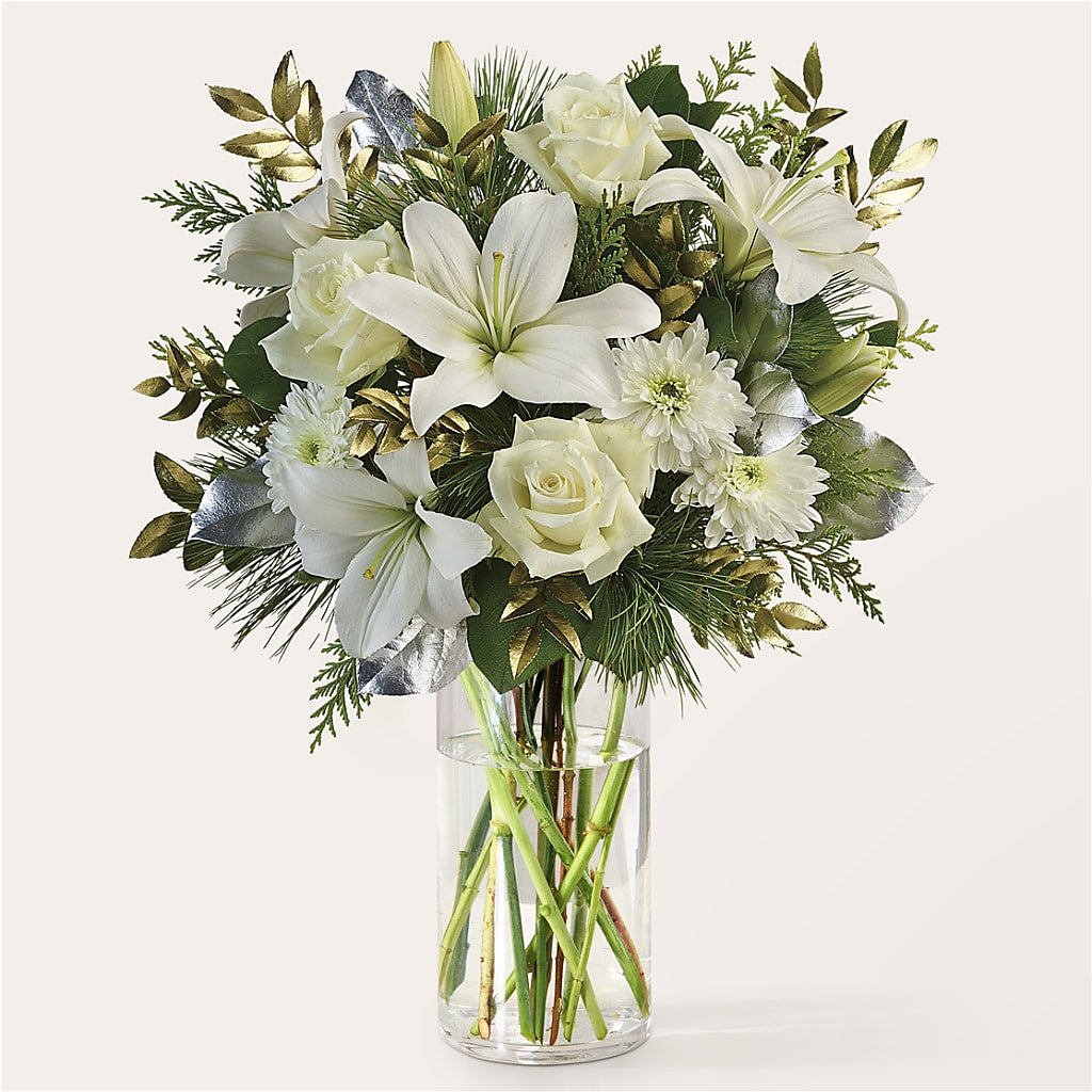 Wintry Mix Bouquet –  The Flower Garden, Nettleton MS