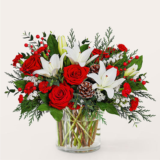 Best in Snow Bouquet –  The Flower Garden, Nettleton MS