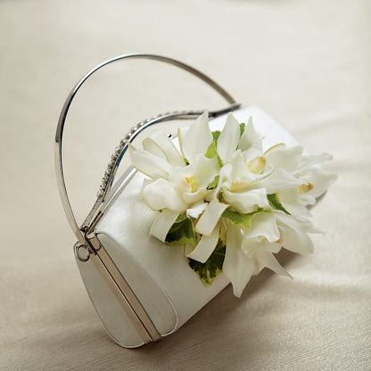 White Purse Decor –  The Flower Garden, Nettleton MS