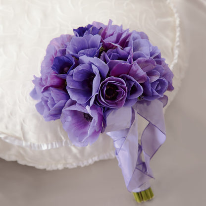 Purple Passion Bouquet –  The Flower Garden, Nettleton MS