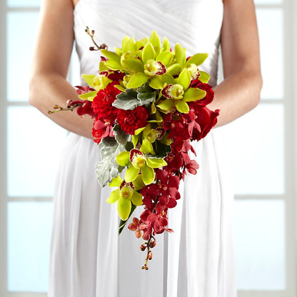 Elegant Orchid Bouquet –  The Flower Garden, Nettleton MS
